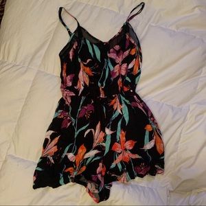 lily flower romper